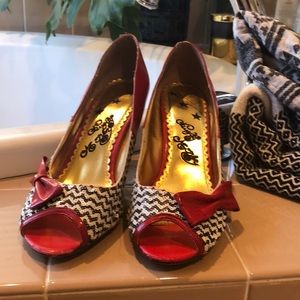 Naughty Monkey sequined heels